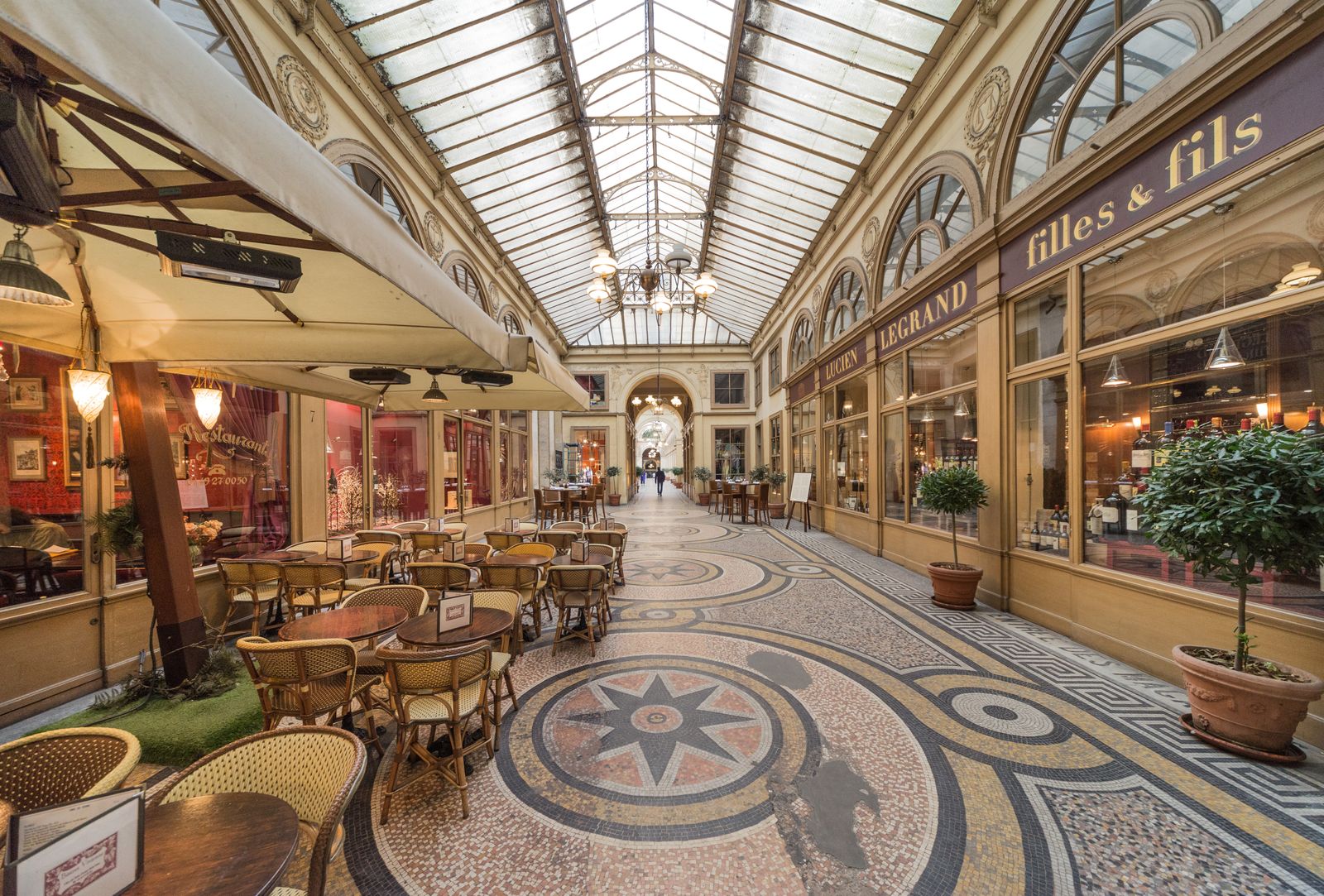 Passage couvert parisien